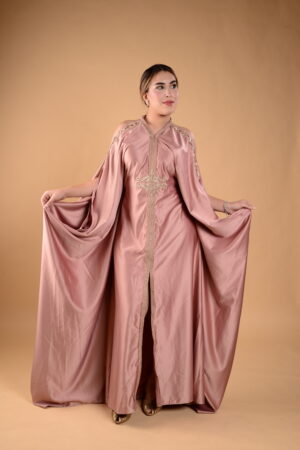 Caftan rose revisité